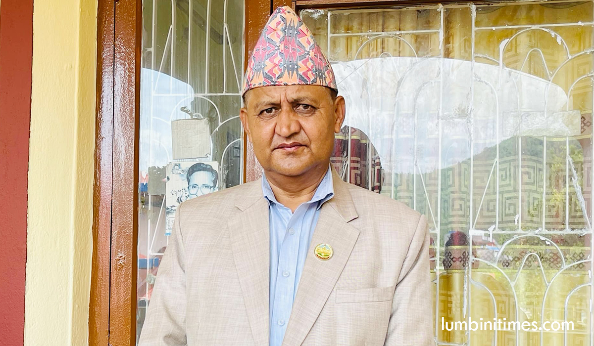 लुम्बिनीका मुख्यमन्त्री आचार्यले भदौ ४ गते विश्वासको मत लिने